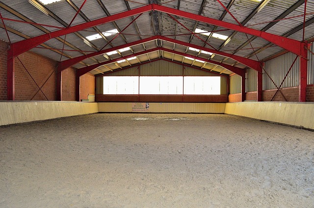 Retihalle https://pixabay.com/de/photos/reithalle-reitsport-reitplatz-2661847/